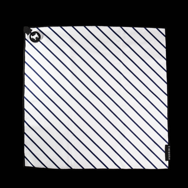 THE PINSTRIPE GOLF TOWEL