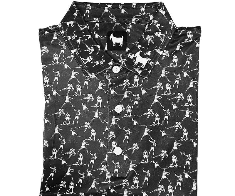 THE BLACK ICONS MEN'S POLO