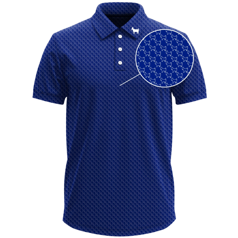 THE OLD FASHIONED BLUE POLO