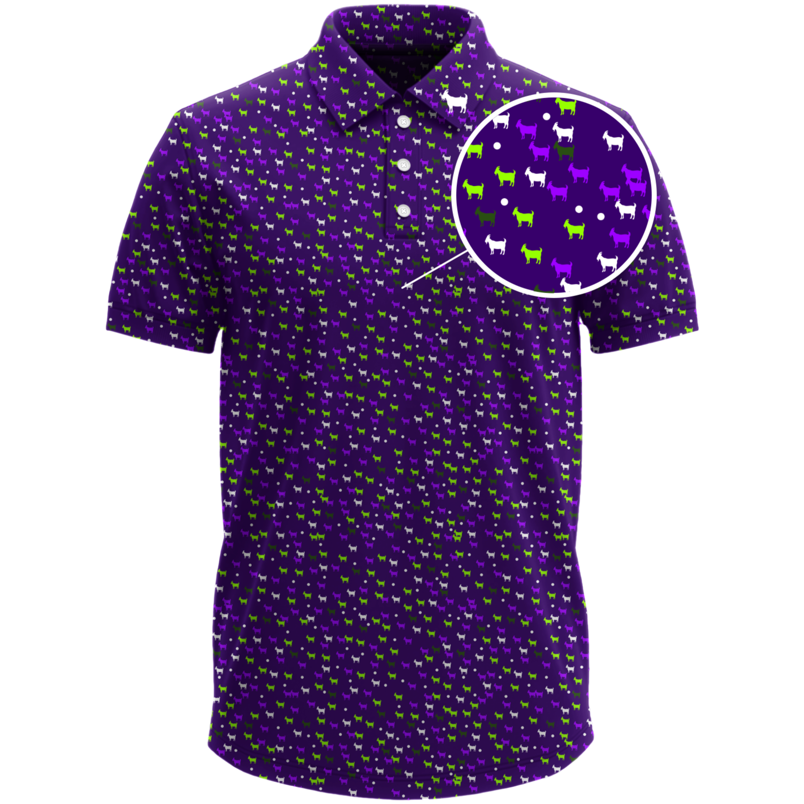 ラッセルノ　Purple Golf Gang モックネックシャツ サイズ5 THE JOKER MG – GOATED GOLF
