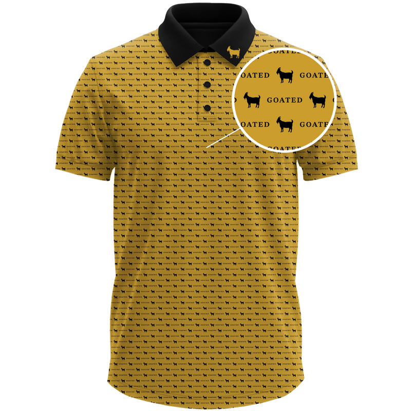THE GOLD/BLACK POLO