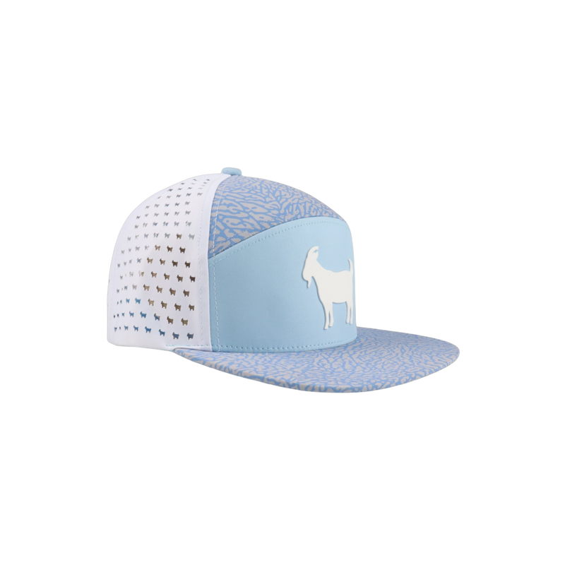 LITE BLUE EP 6-PANNEL GOAT GOLF HAT