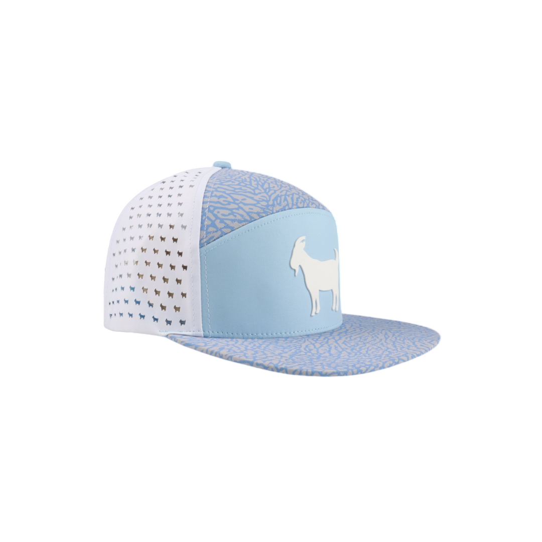 LITE BLUE EP 6-PANNEL GOAT GOLF HAT