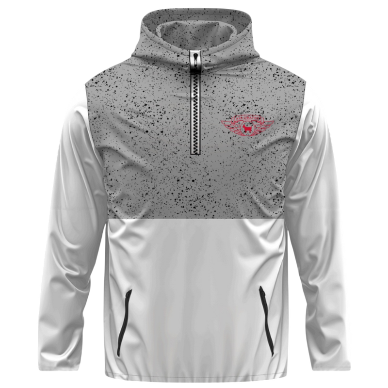 AIR GOATED 4 QUARTER ZIP HOODIE