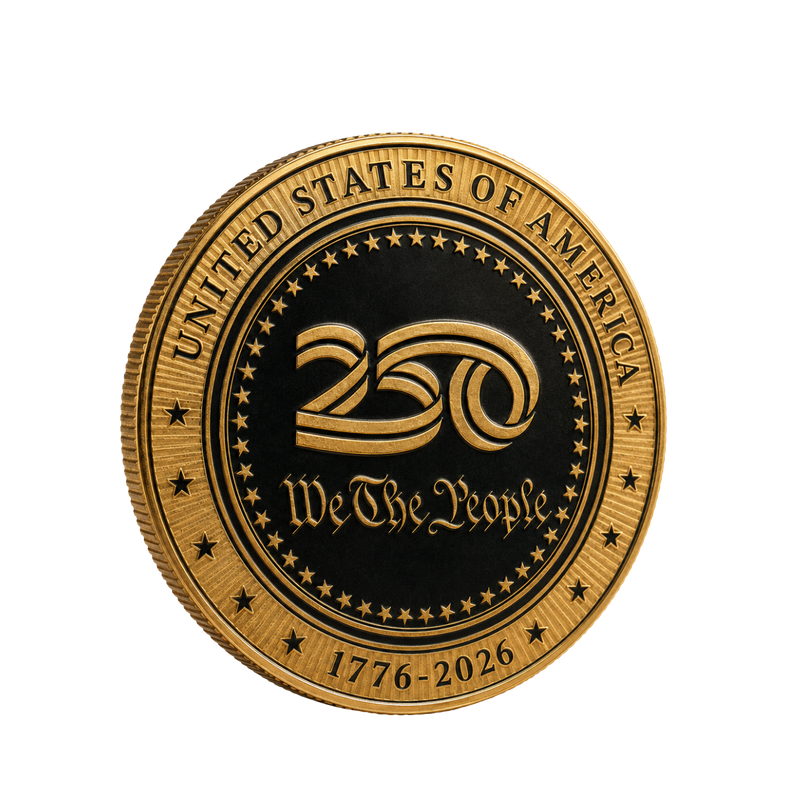 MERICA 250 CHALLENGE COIN