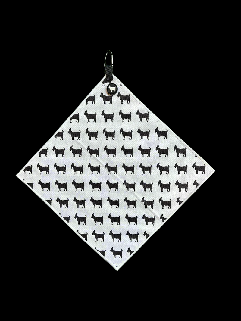 THE OG WHITE GOLF TOWEL