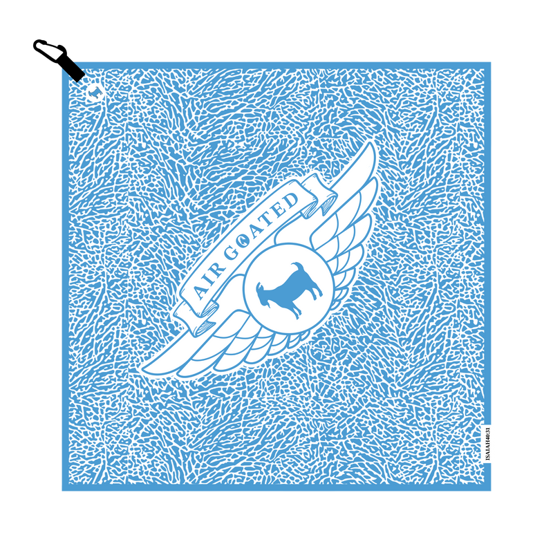 AIR GOATED 7 GOLF TOWEL