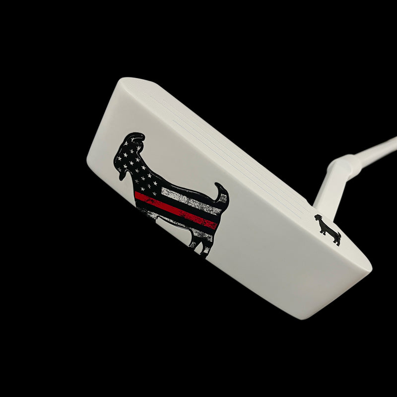 THE THIN RED LINE BLADE PUTTER