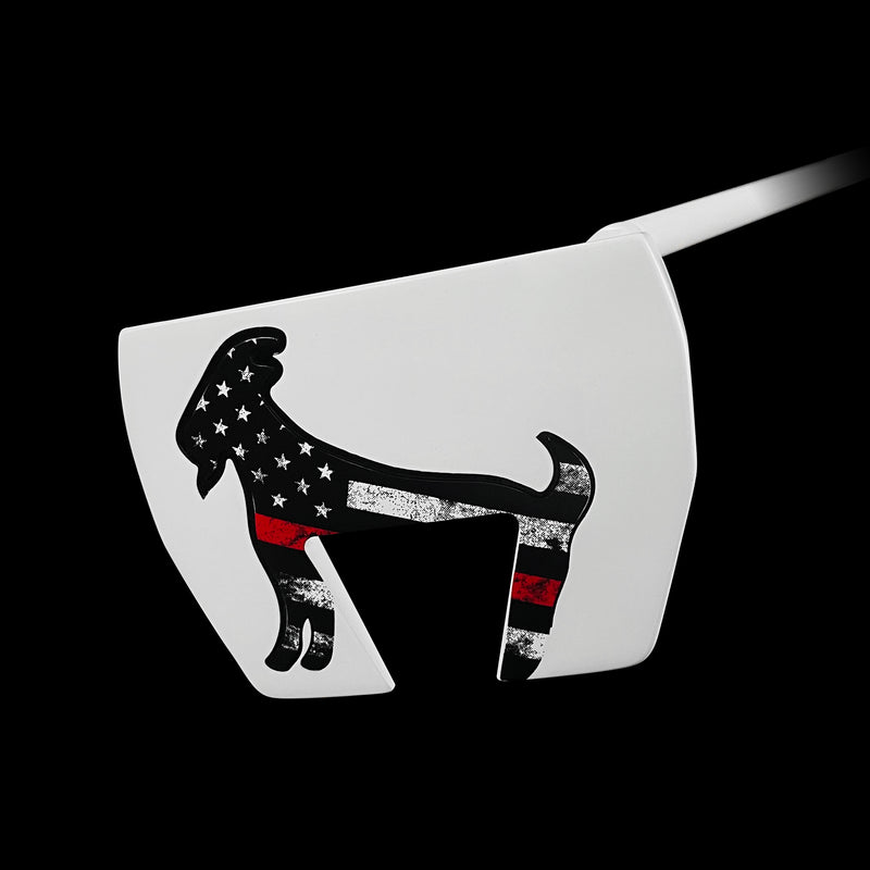 THE THIN RED LINE MALLET PUTTER