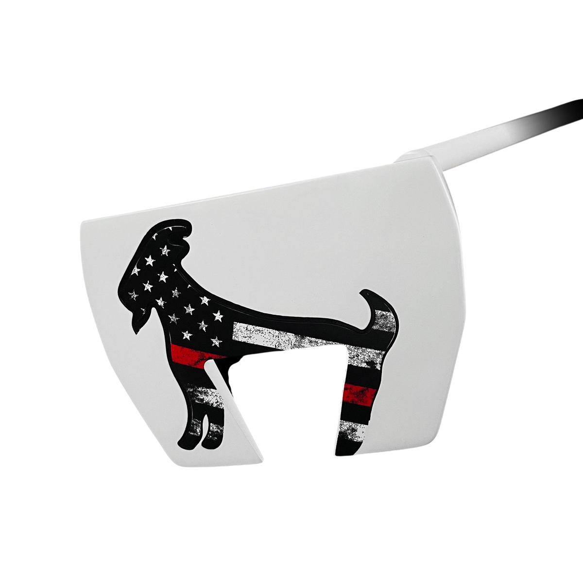 THE THIN RED LINE MALLET PUTTER