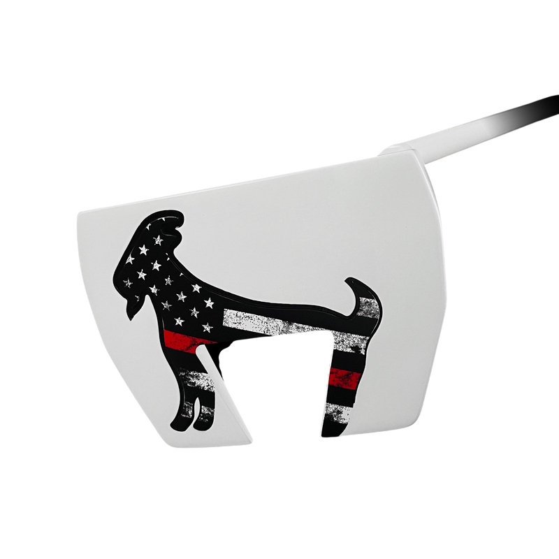 THE THIN RED LINE MALLET PUTTER