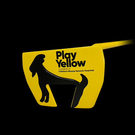 THE PLAY YELLOW MALLET PUTTER