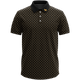 MYRON GOLDEN POLO (LOGOS/BLACK COLLAR) (PRE-ORDER)