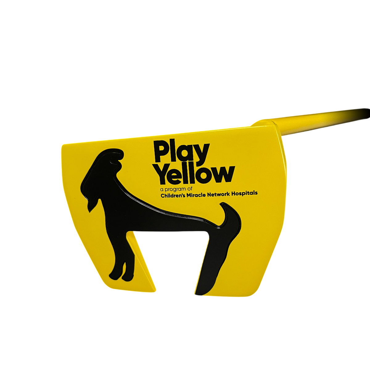 THE PLAY YELLOW MALLET PUTTER