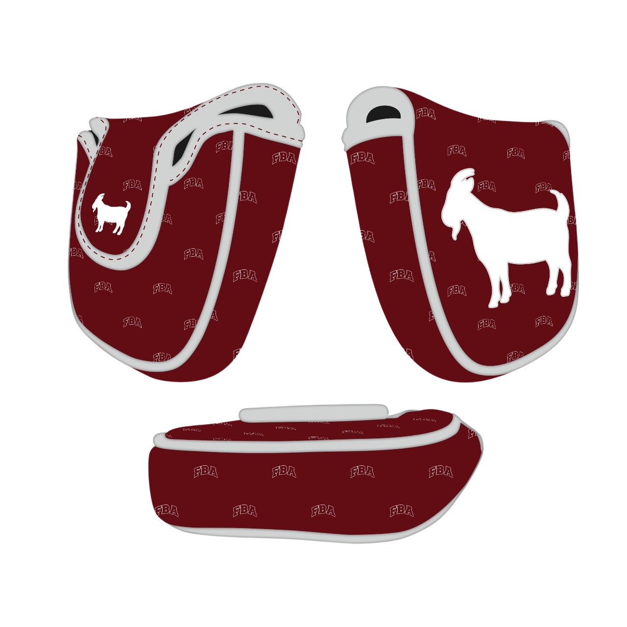 FBA MALLET HEAD COVER RED