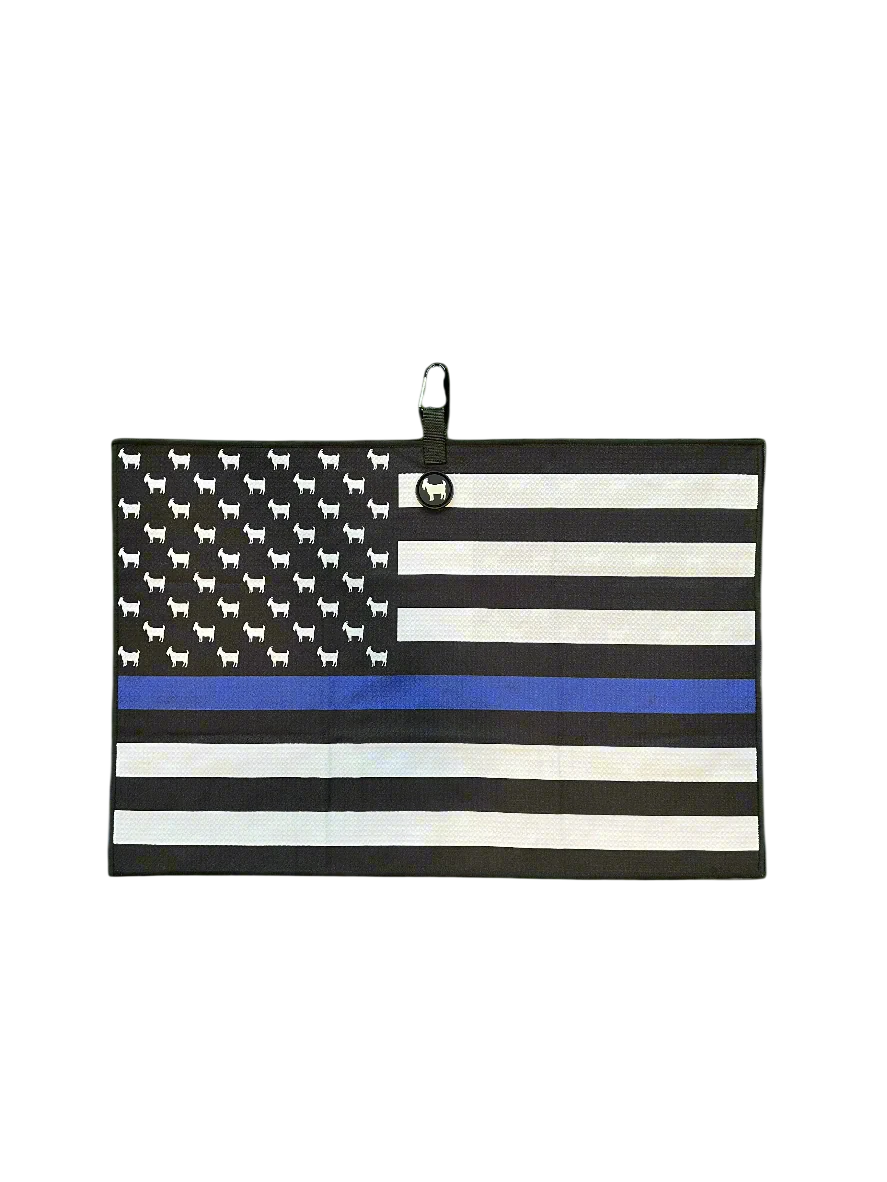THE THIN BLUE LINE GOLF TOWEL