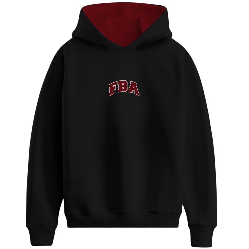 BLACK UNIFORM HOODIE - FBA