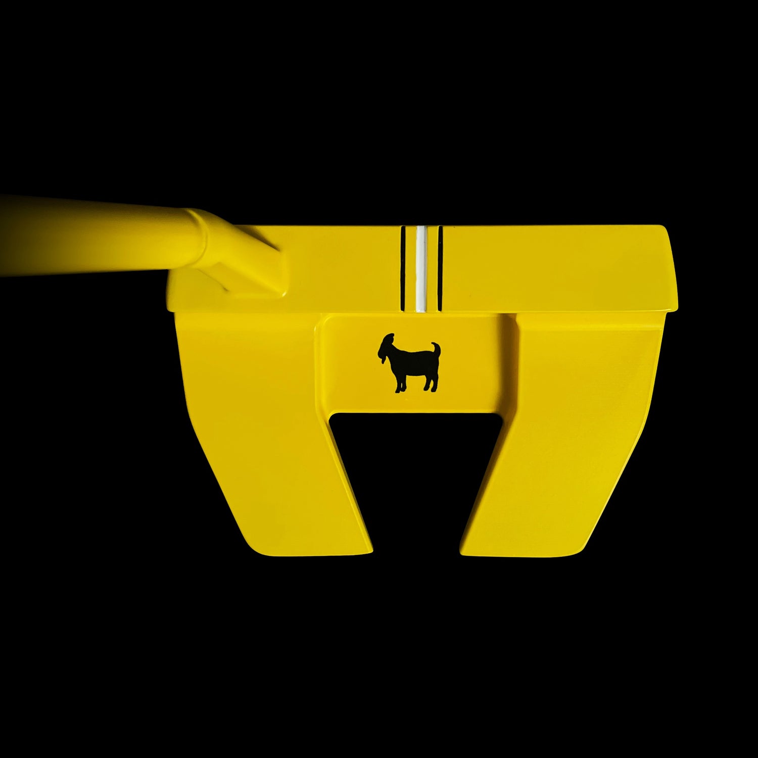 THE PLAY YELLOW MALLET PUTTER