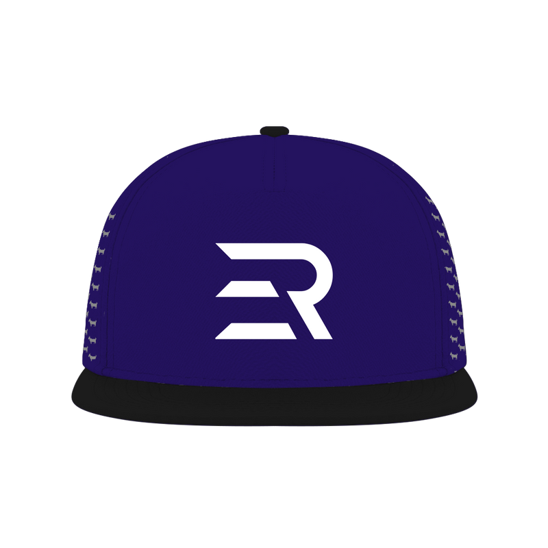 ED REED PURPLE/ BLACK HAT