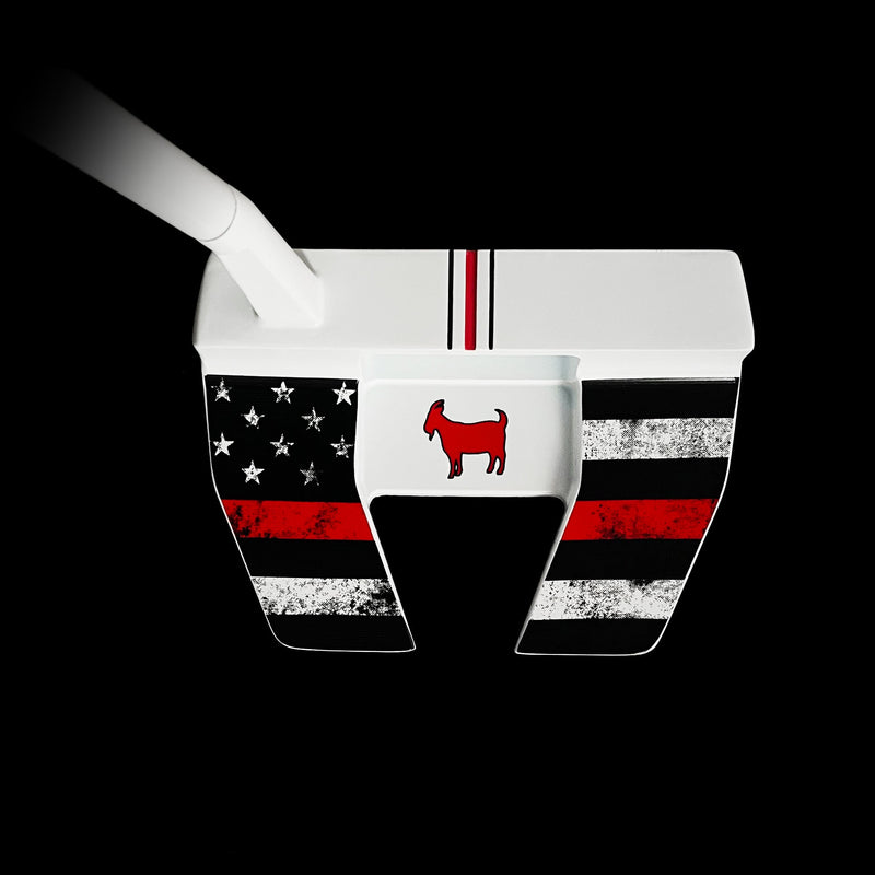 THE THIN RED LINE MALLET PUTTER