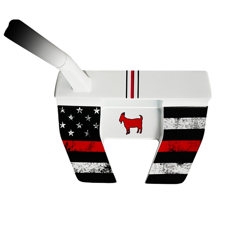 THE THIN RED LINE MALLET PUTTER