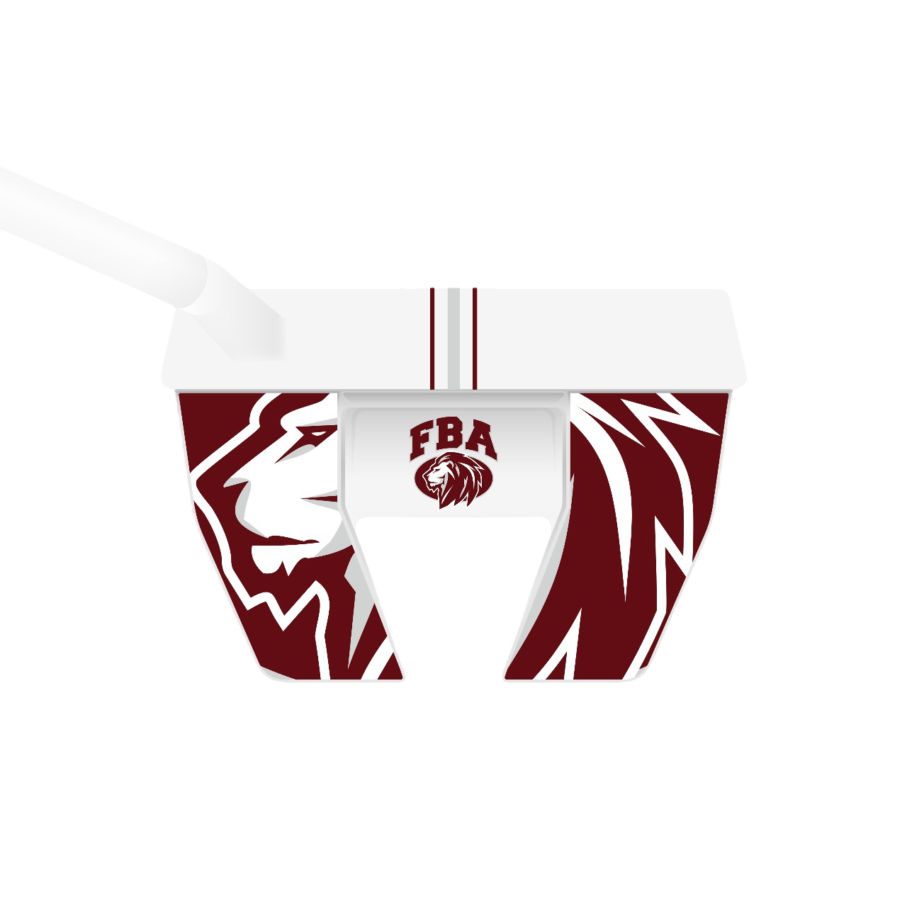 FBA MALLET PUTTER WHITE