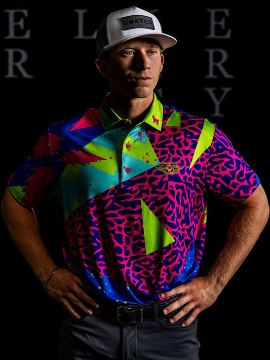 AIR GOATED 5 NEON POLO