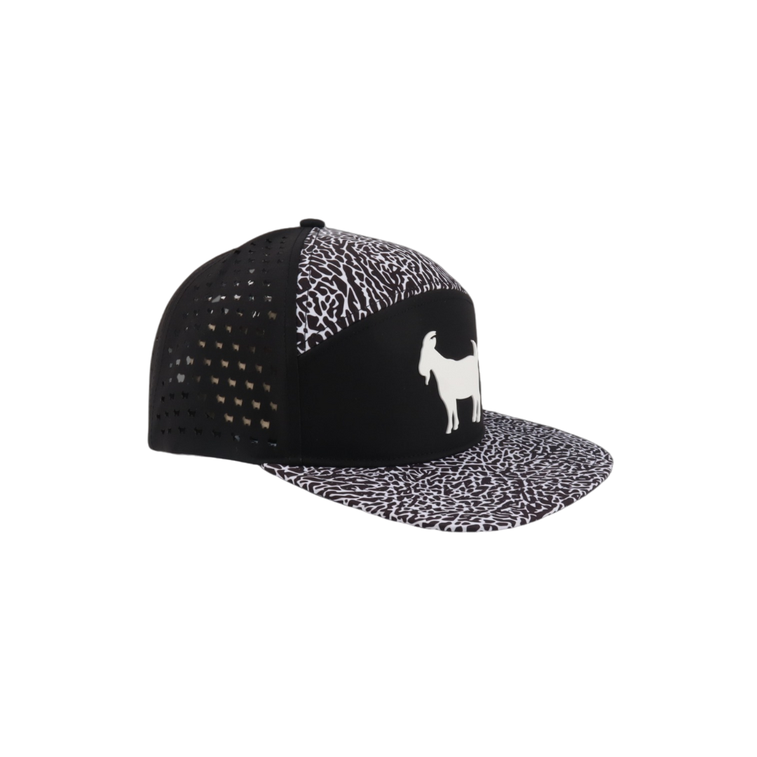 BLACK EP 6-PANNEL GOAT GOLF HAT