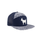 NAVY EP 6-PANNEL GOAT GOLF HAT
