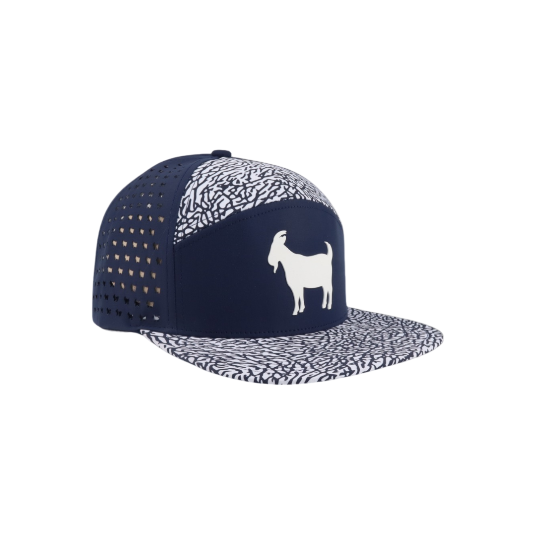 NAVY EP 6-PANNEL GOAT GOLF HAT