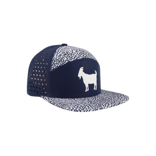 NAVY EP 6-PANNEL GOAT GOLF HAT