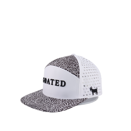 WHITE EP 6-PANNEL GOLF HAT