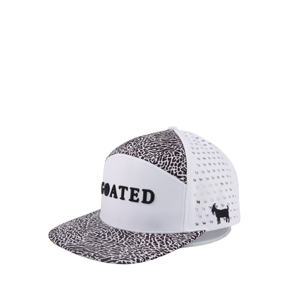 WHITE EP 6-PANNEL GOLF HAT