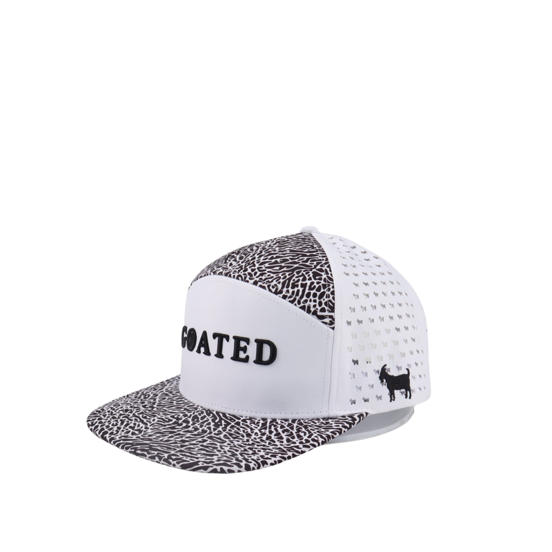 WHITE EP 6-PANNEL GOLF HAT