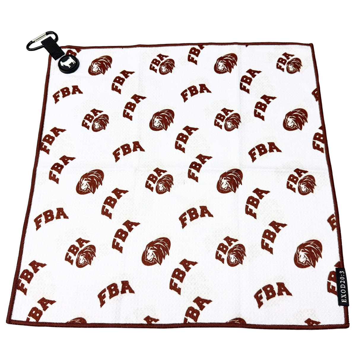 FBA Logos - Pattern Repeat Golf Towel