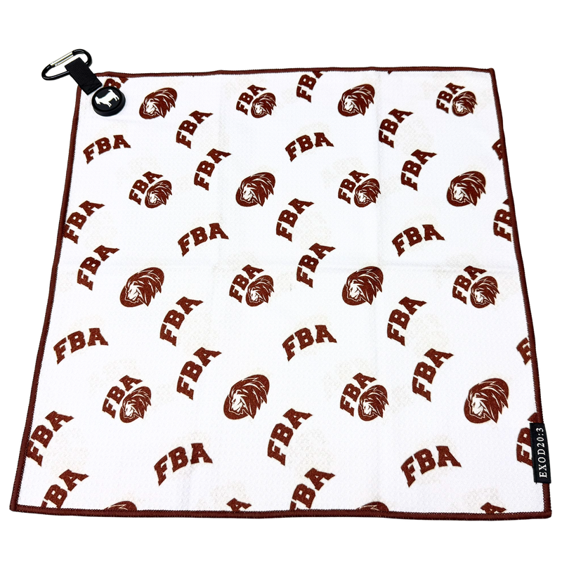 FBA Logos - Pattern Repeat Golf Towel