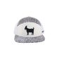 WHITE EP 6-PANNEL GOAT GOLF HAT