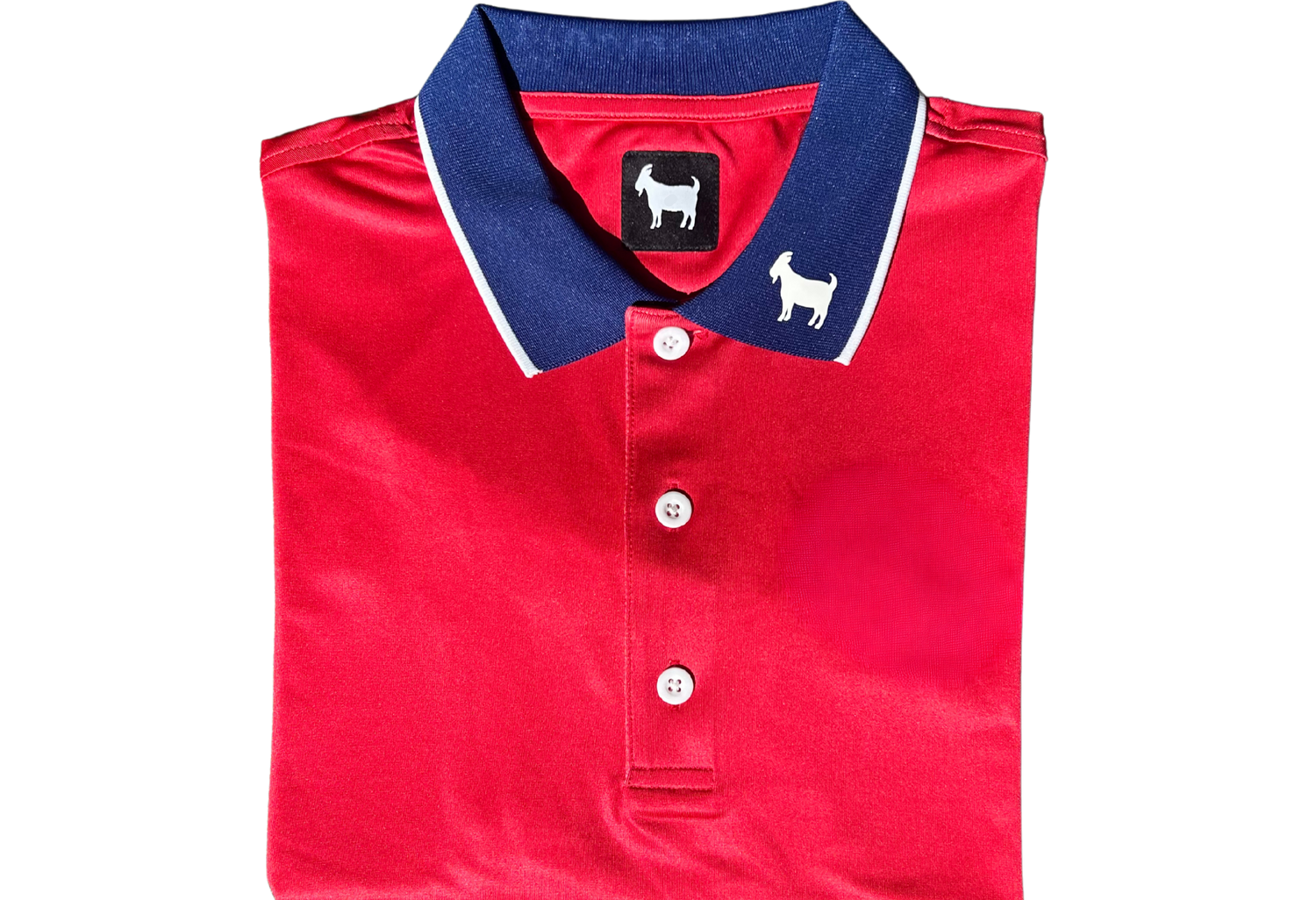 THE RED/BLUE MEN'S POLO