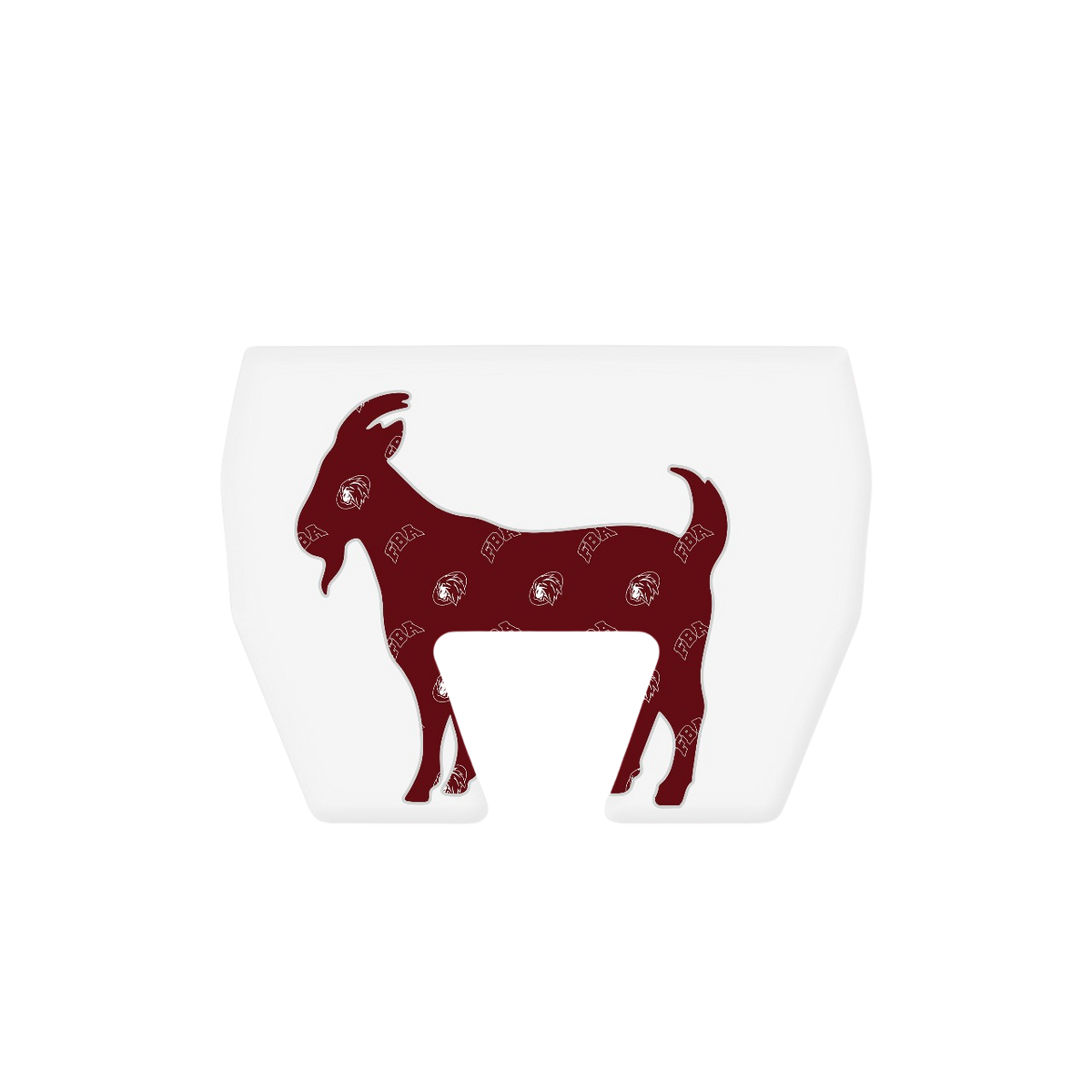 FBA MALLET PUTTER WHITE