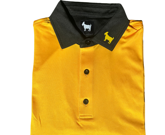 THE YELLOW/BLACK POLO