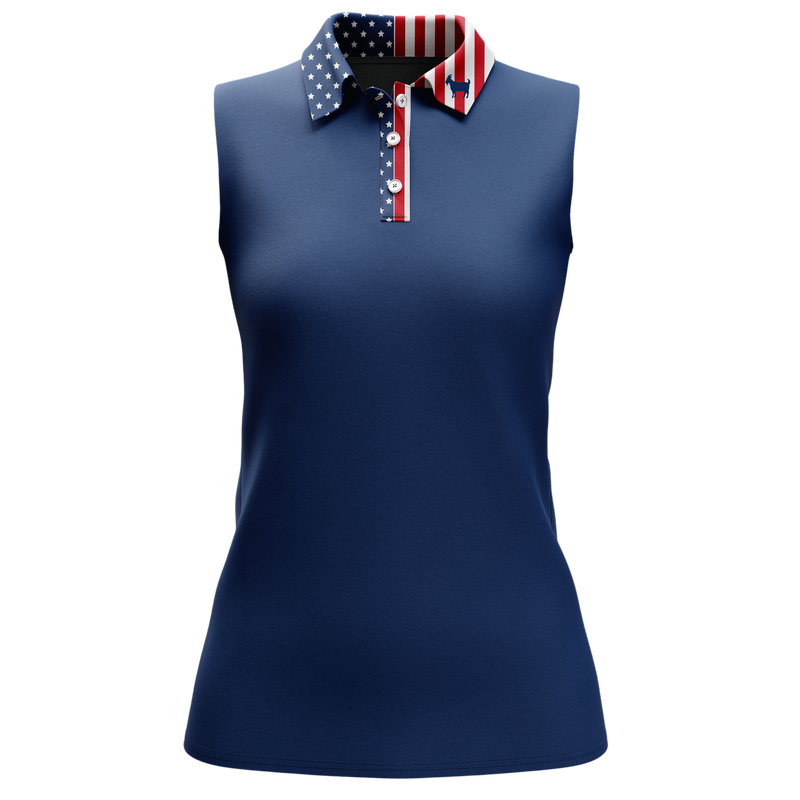 THE MERICA WOMENS POLO