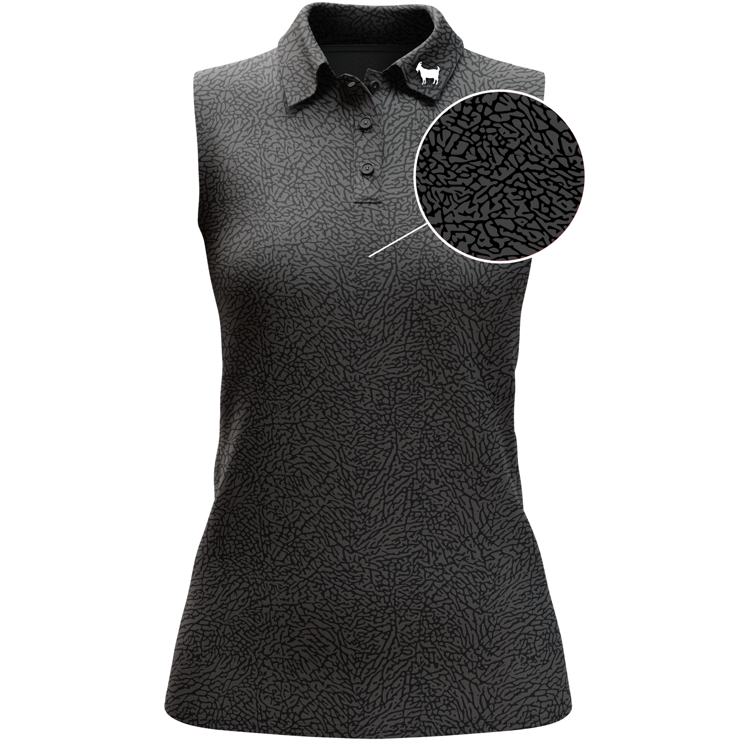 THE BLACK EP WOMENS POLO