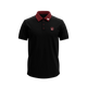 BLACK LOGO POLO