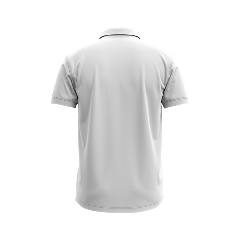 GOAT Club Classic Polo (White & Golf)