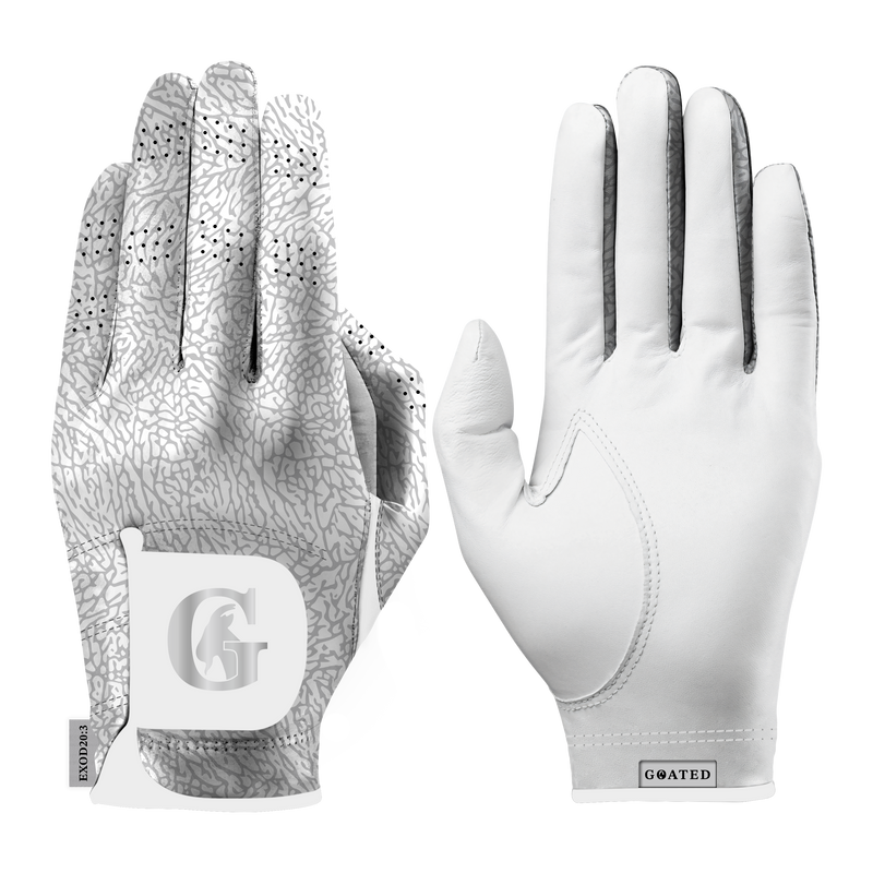 GOAT Club - Golf Gloves (Silver)