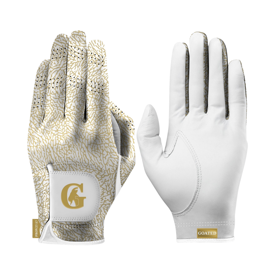 GOAT Club - Golf Glove (Gold)