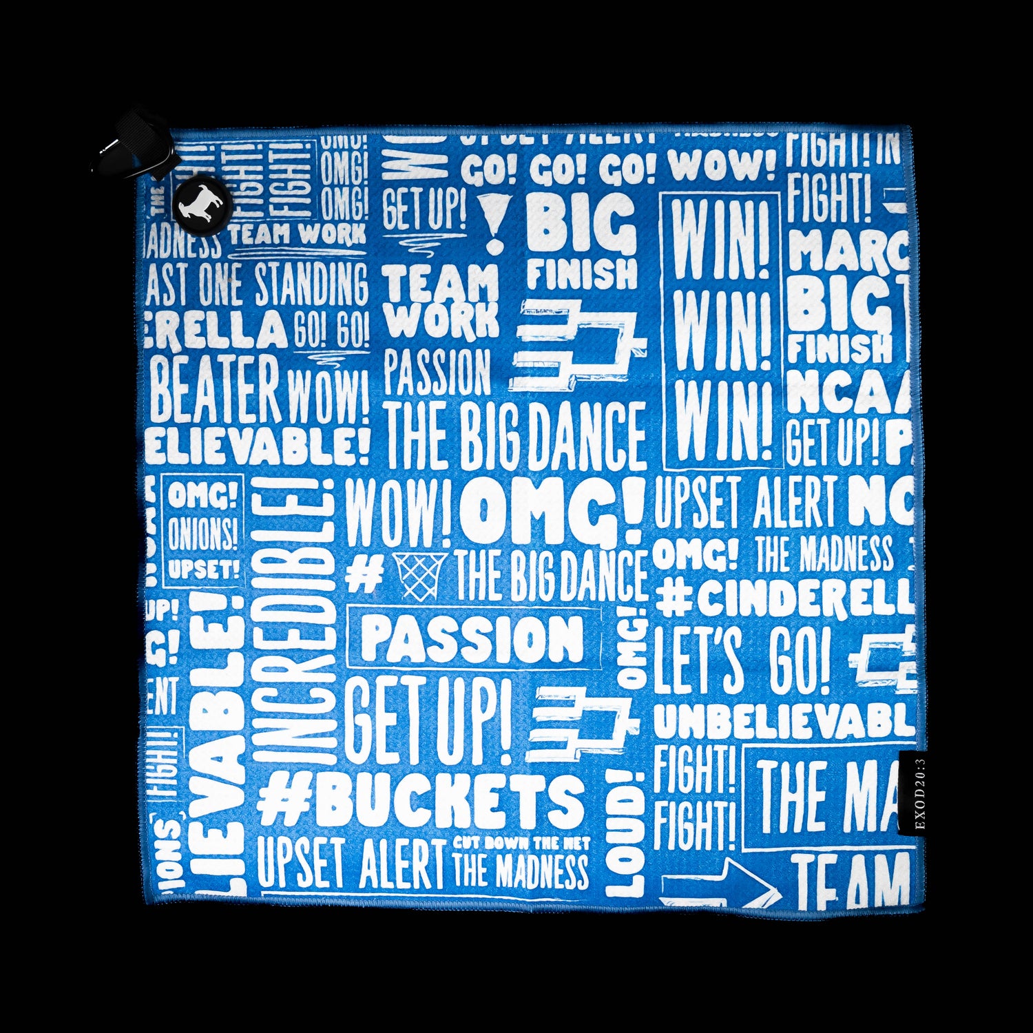 THE CINDERELLA STORY GOLF TOWEL