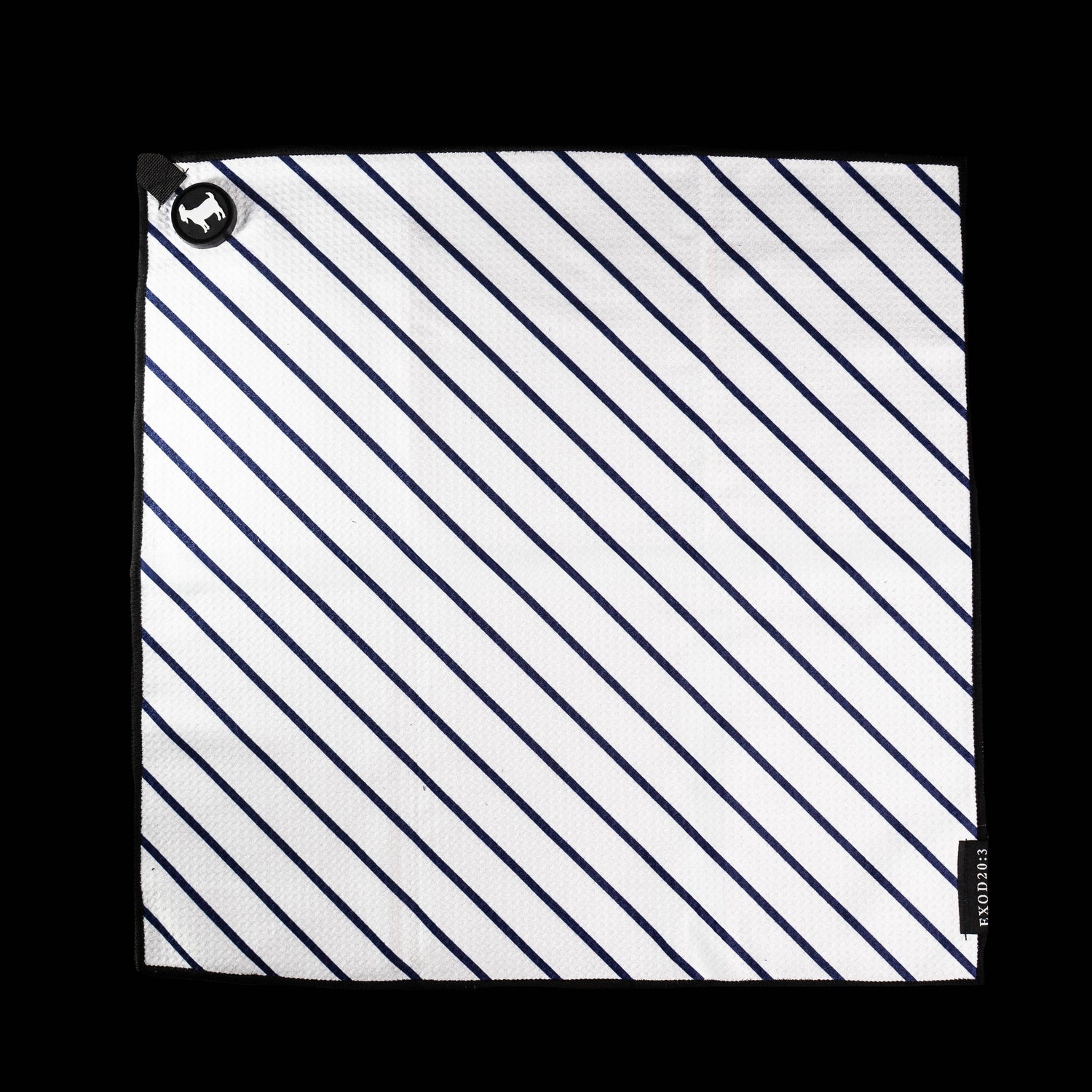 THE PINSTRIPE GOLF TOWEL