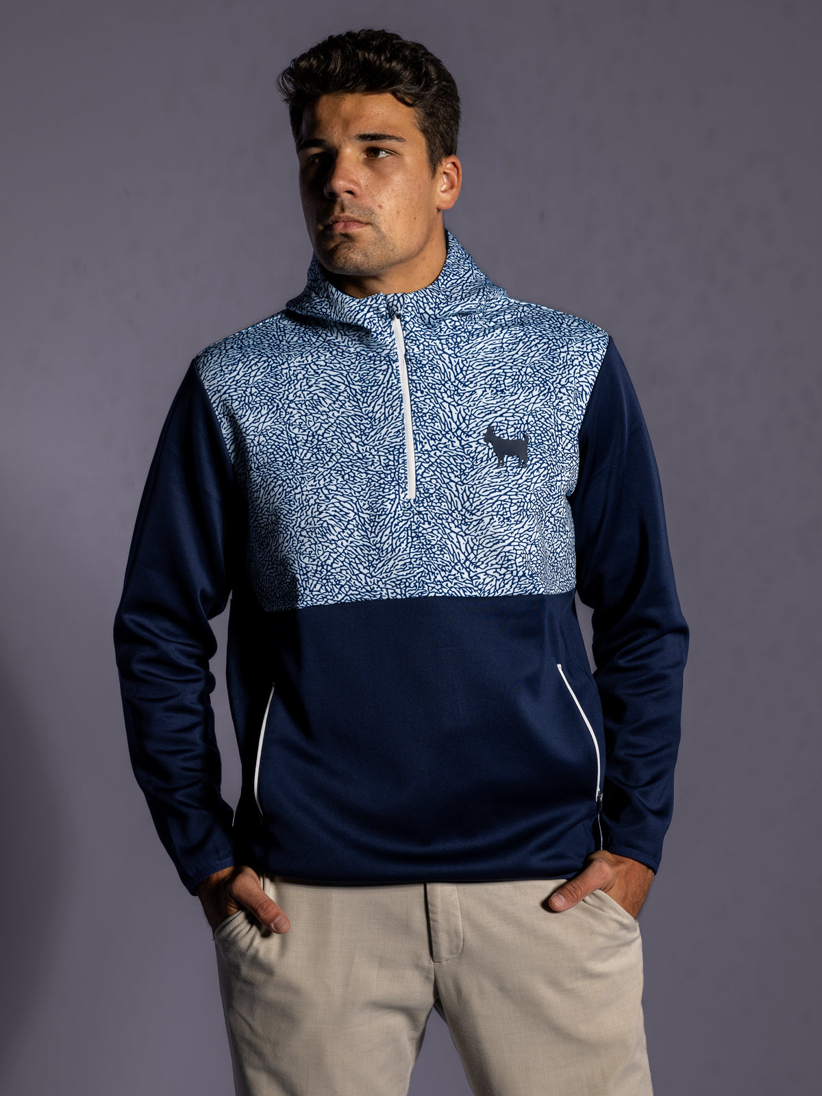 Men's Quarter Zip Hoodie