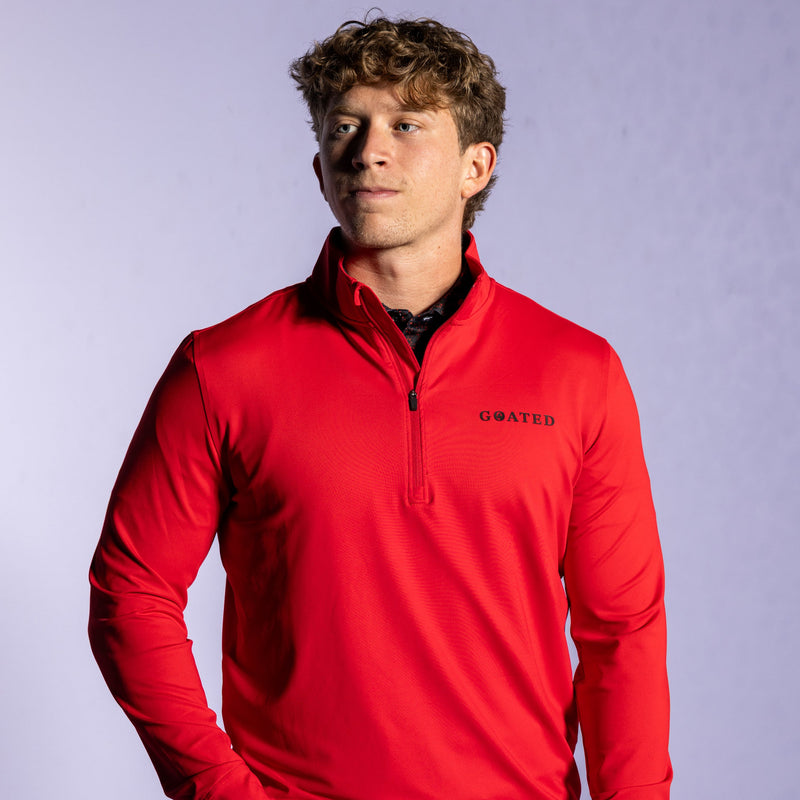 MEN'S PERFORMANCE QUARTER ZIPS